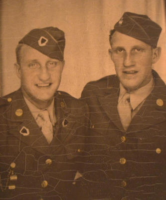 Don & Milton Berndt WWII Uniforms