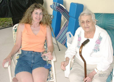 That's my Dad's cousin and Grandma. So that's my Great Grandma. So is my dad's cousin my great cousin?