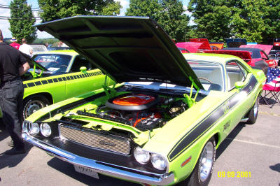 Dodge Challenger 70 Green