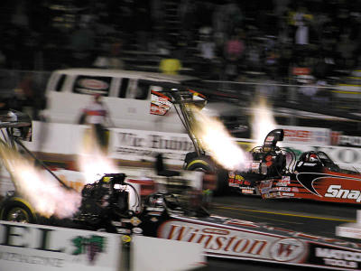 Nitro dragsters