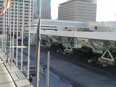 Moscone entrance