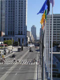 Moscone center crossing