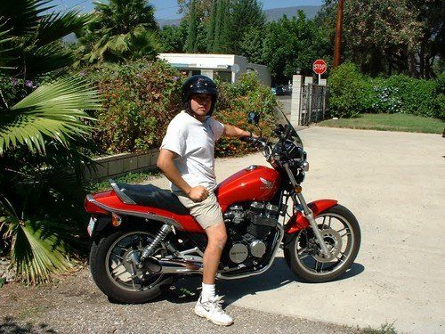 Ralph on my Nighthawk 650-4.