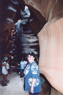 Vita in Antelope Canyon