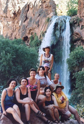 Earl's Girls at Havasu Falls