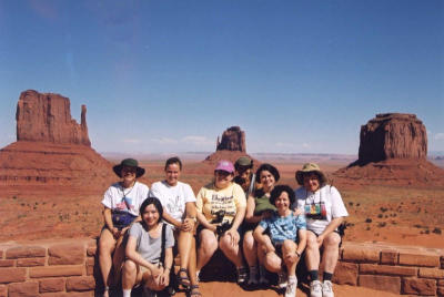 Earl's Girls in Monument Valley