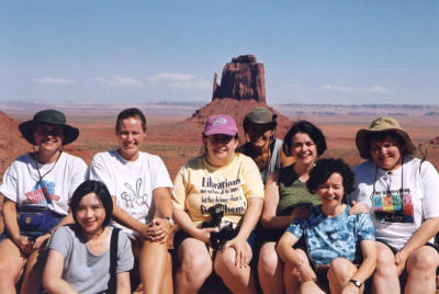 Earl's Girls in Monument Valley - closeup