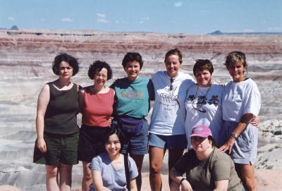 Earl's Girls at Little Painted Desert