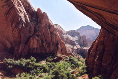 Cave near Rainbow Bridge