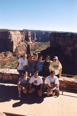 Earl's Girls at Spider Rock