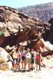 Havasu Canyon hikers