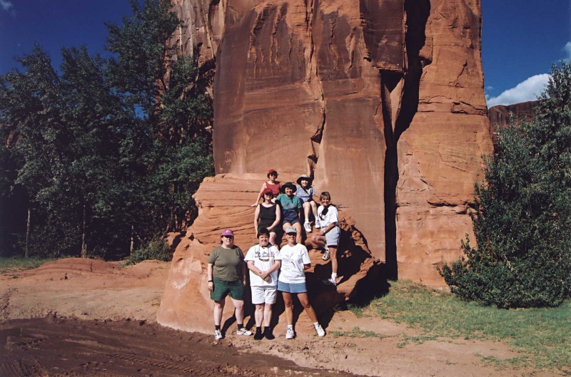 Earls Girls in Canyon de Chelly