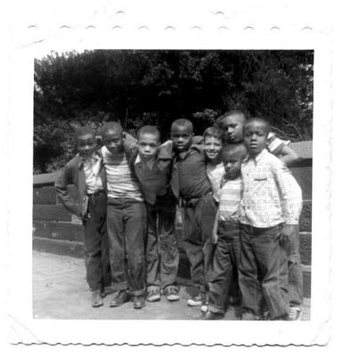 Look at this group!, from Left, Charlie, Dudley, George, Bushy, Jerry, Charlie, Keith,boy below Charlie is brother Alton