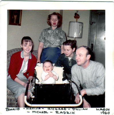 Mom, Dad and brothers Michael and Richard