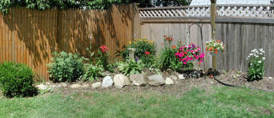 Garden corner Panorama