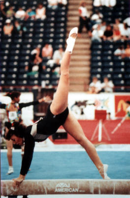 Picture was taken in 1991, Liz is a world class athlete, and she competed in the Olympics for Puerto Rico. We are proud of you Liz!!