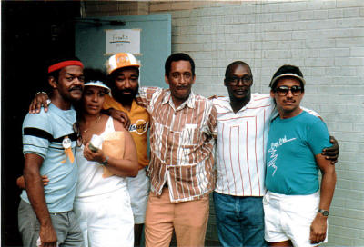 Spencer Mayfield, Diane Santana, Clyde Gibbs, Herman Reid, Sandy Underwood (deceased), and Paulie Pedraza