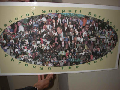I see George W. Bush in there, Mayor Guiliani and tons of Ivan pictures.
