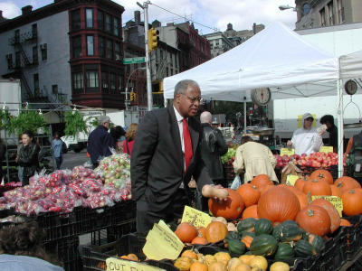 Ivan checks out the gourds
