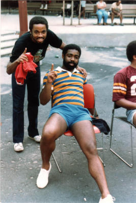 Allen Jefferson and uncle, Donald Jefferson