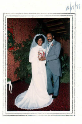 Ted and Darlene Jefferson 1977