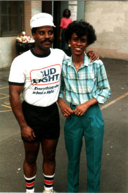 Bobby Davis and wife