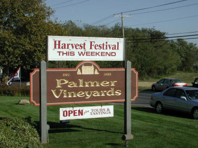 First stop, Palmer Vinyards