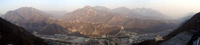 The Panorama of the Great Wall長城全景