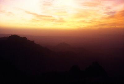 Easter Sunday sunrise from the East Rim, No. 5:  1980.