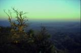 Dusk from the East Rim trail:  Easter, 1980.