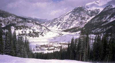 Skiing at Copper Mountain