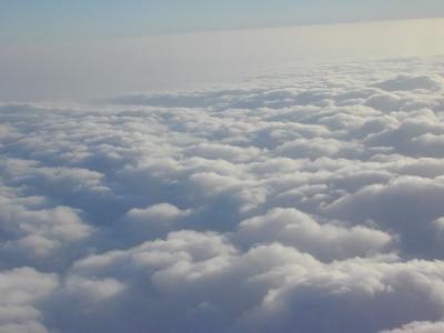 Above the clouds