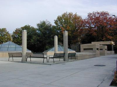 Virginia Tech, Burruss Quad, Oct. 2000