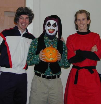Chaz, Christian, & Slug, Halloween 2000