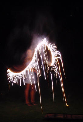 Fireworks with my 505v. (Rafaël Zeier)