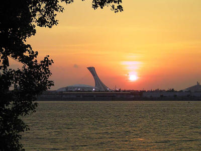 Olympic sunset