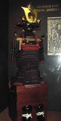 I believe this 'Samurai' uniform was a gift to King James I.