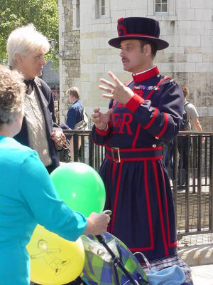 You can't wander around the Tower of London without seeing one of these guys!