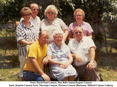 David Daniel Cannon family