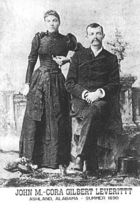 John M. and Cora Gilbert Leveritt