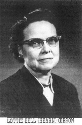 Lottie Bell Hearn Gibson