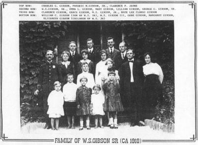 W.S. Gibson Family
