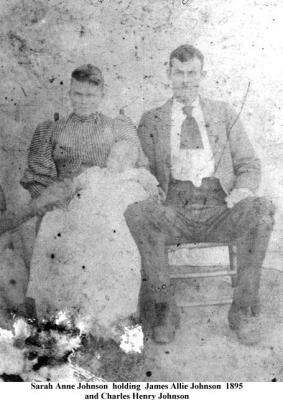 Sarah and Charles H. Johnson ca 1895