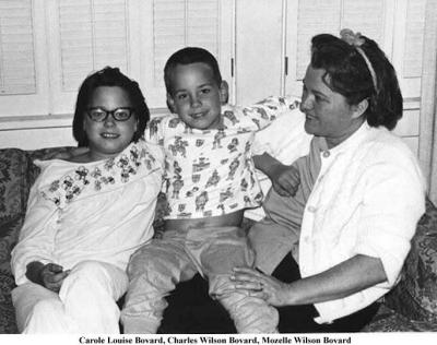 Carole, Charles and Mozelle Bovard
