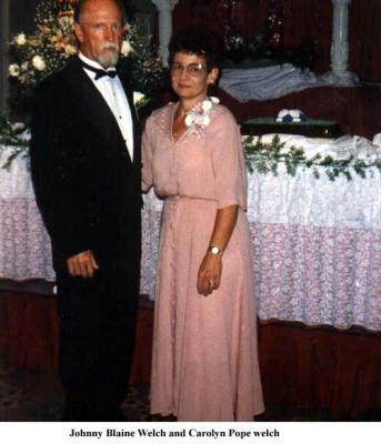 Johnny and Carolyn Welch
