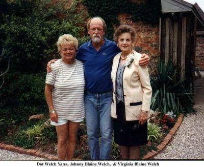 Mabel Virginia Blaine Welch and children