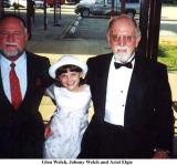 Glen, Johnny B. Welch and Ariel Elgie