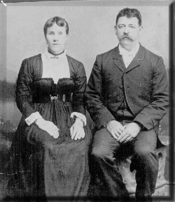Jemima Moore and James D. Welch 1885 - Moody Texas