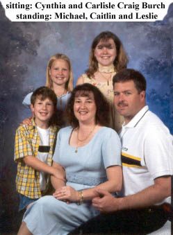 Carlisle Burch family