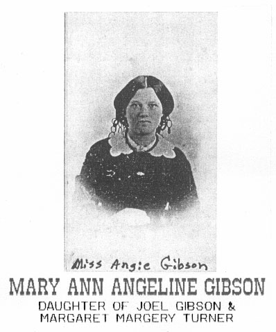 Mary Ann Angeline Gibson